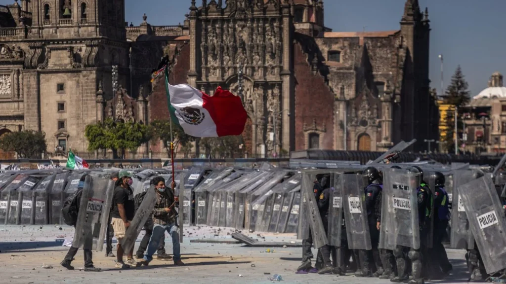 Se agudizan los daños por Marcha de la Generación Z