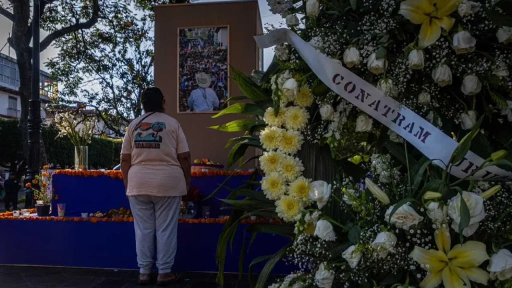 El presidente municipal, Carlos Manzo, fue asesinado el pasado 1 de noviembre en un evento público.