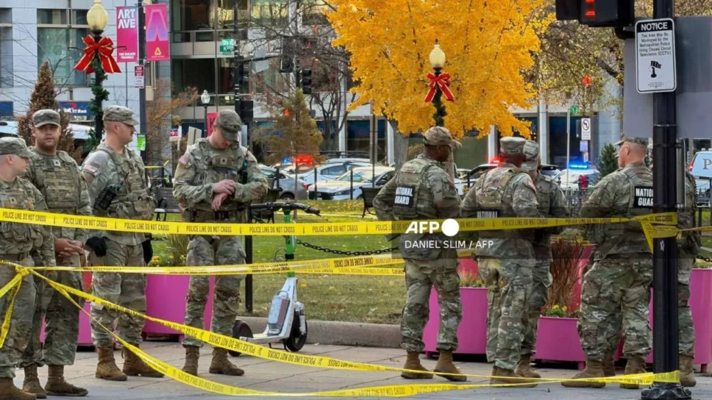 Durante esta semana se registró un tiroteo contra un grupo de Guardias Nacionales, cerca de la Casa Blanca.