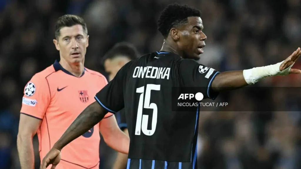 Brugge logró empatarle a Barcelona en el cierre de la jornada de la Champions.