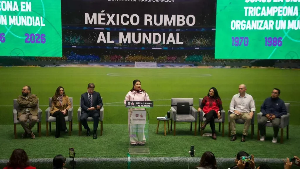 La Jefa de Gobierno, Clara Brugada, anunció que buscará un encuentro con autoridades de sedes del Mundial 2026.
