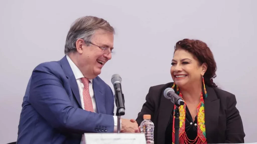  La mandataria capitalina encabezó la Consulta Regional en la Ciudad de México del T-MEC, junto con Marcelo Ebrard.