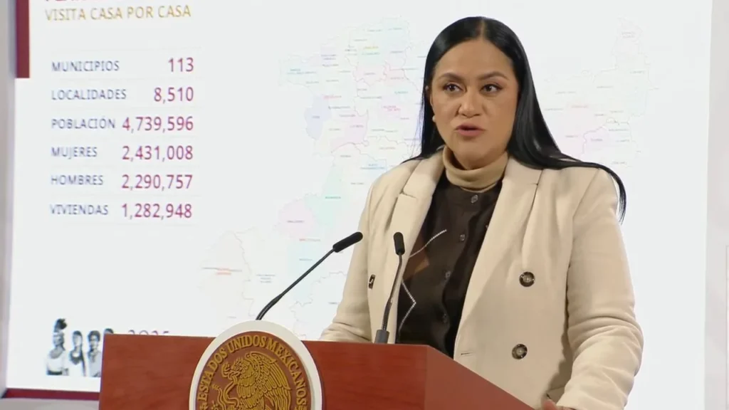 Se visitarán todos los domicilios de Michoacán, es decir, 1,282,000 viviendas.