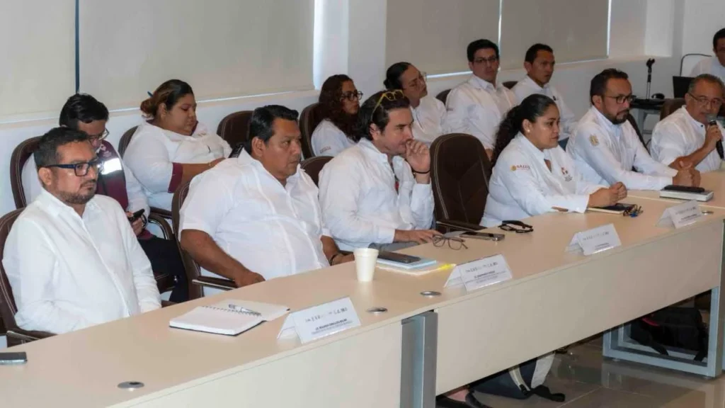 La secretaria de Salud de Campeche, Josefa Castillo Avendaño, subrayó que la prioridad es avanzar hacia la transición de los servicios en beneficio de todos los campechanos.