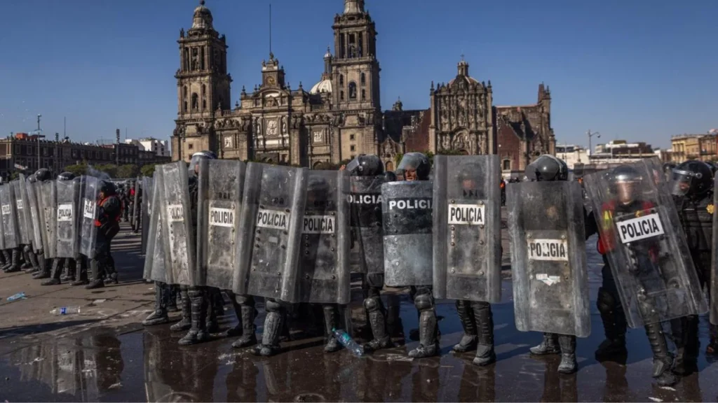 Investigados 18 policías por abuso de fuerza en Marcha de Generación Z