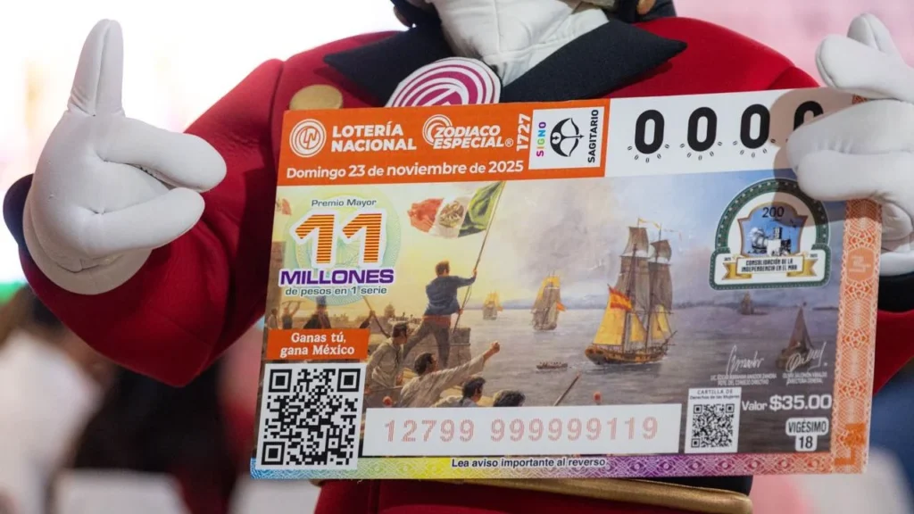 En el Museo Naval de México, ubicado en el Puerto de Veracruz, la Lotería Nacional se llevó a cabo el Sorteo Zodiaco Especial no. 1727.