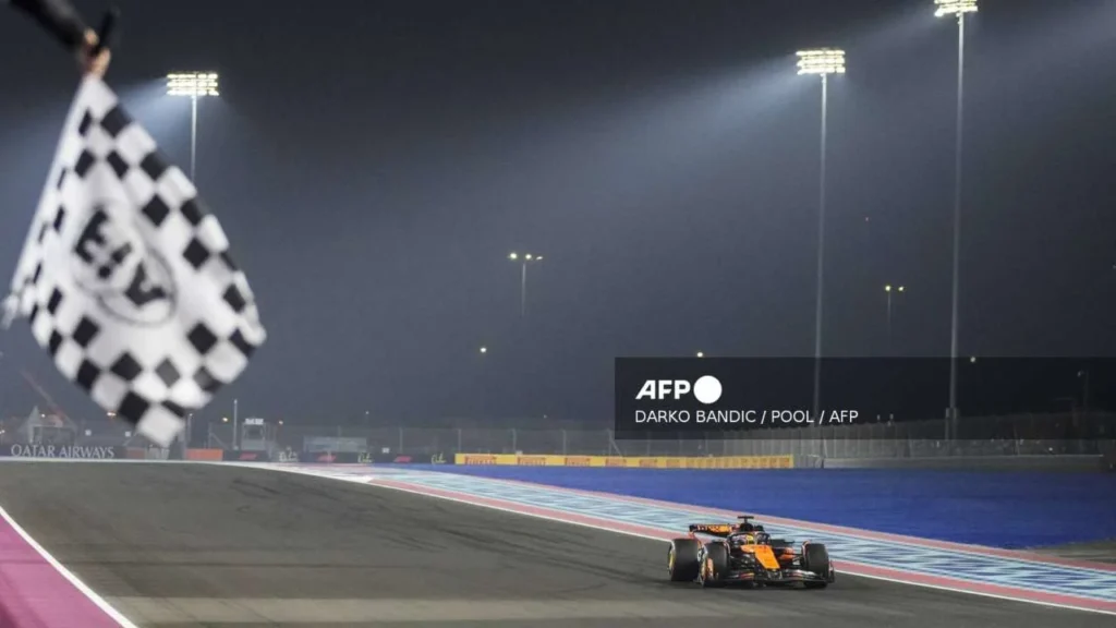 Oscar Piastri (McLaren) firmó este sábado la 'pole position'.