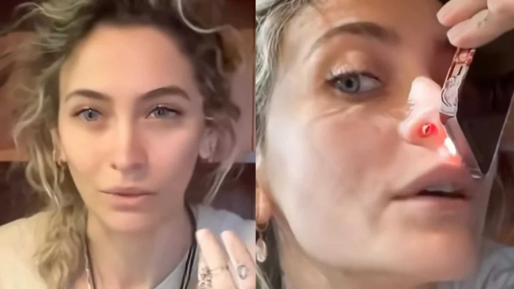 Paris Jackson revela secuelas de su antiguo consumo de drogas