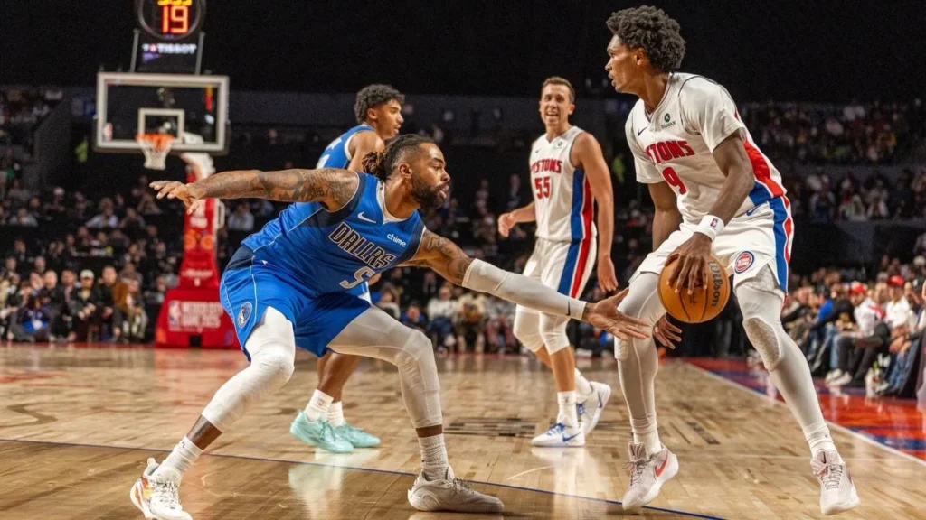 Detroit Pistons y los Dallas Mavericks se enfrentaron en la Arena Ciudad de México para deleitar a la fanaticada mexicana en la Arena CDMX.