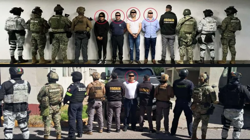 Por la 'Operación Enjambre', se han detenido a varios funcionarios y exfuncionarios del Edomex.