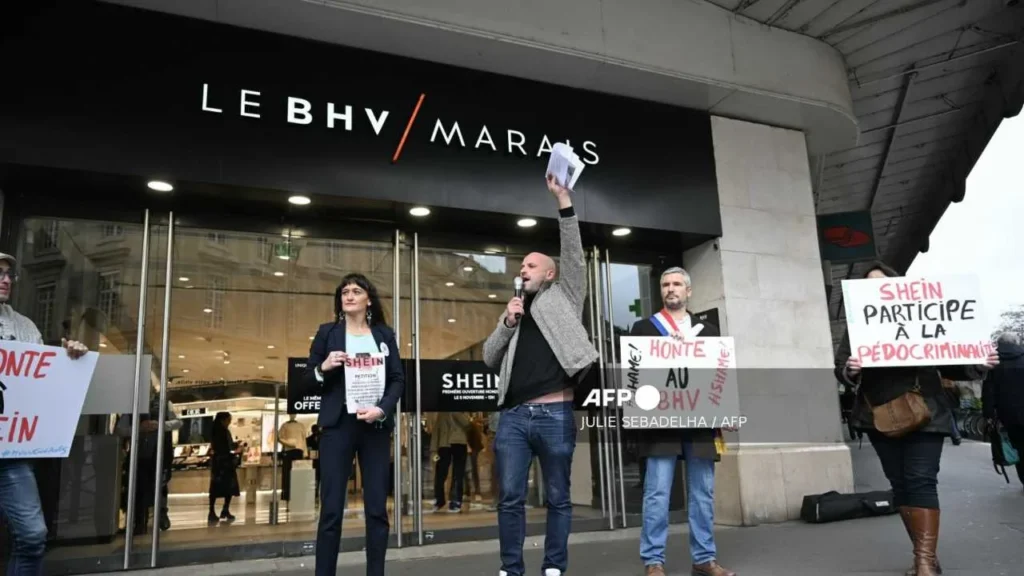 Shein anunció la próxima apertura de una tienda física en los grandes almacenes BHV Marais.