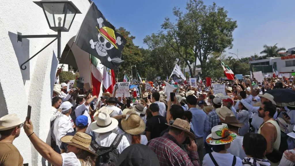 El pasado 15 de noviembre se realizó una marcha convocada por la Generación Z en Guadalajara.