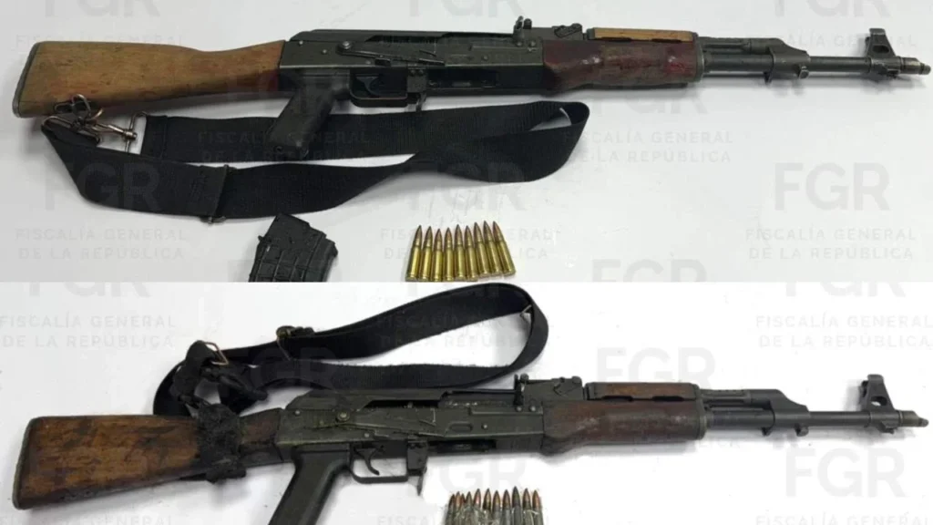 Durante la detención de los imputados, se les aseguraron 2 armas.