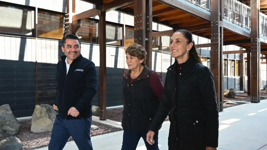 La presidenta Claudia Sheinbaum destacó las obras realizadas en el Parque Ecológico del Lago de Texcoco.