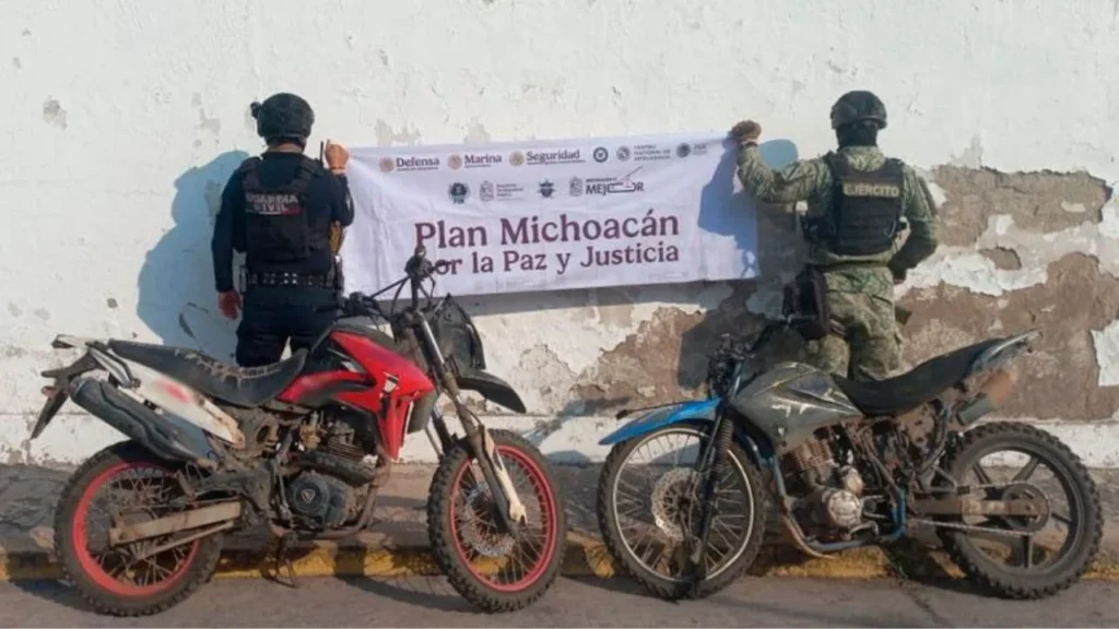 Autoridades federales informaron la detención de al menos 28 personas, esto como parte de los trabajos del Plan Michoacán.
