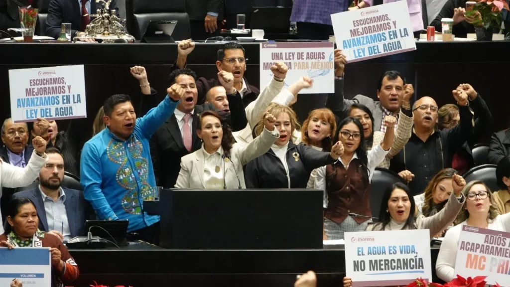 La Cámara de Diputados aprobó en lo general y en lo particular la Ley de Aguas para así turnarla al Senado.