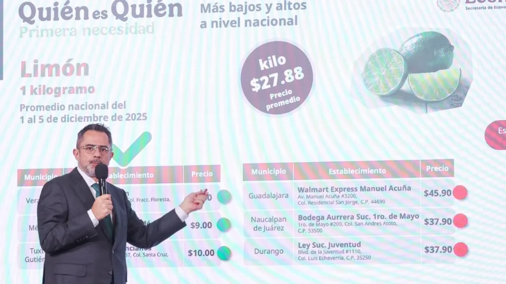 Iván Escalante, titular de Profeco, detalló los avances en la estrategia para estabilizar el precio de la gasolina regular.