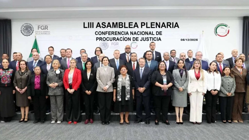 La nueva fiscal encabezó su primer Conferencia Nacional de Procuración de Justicia.