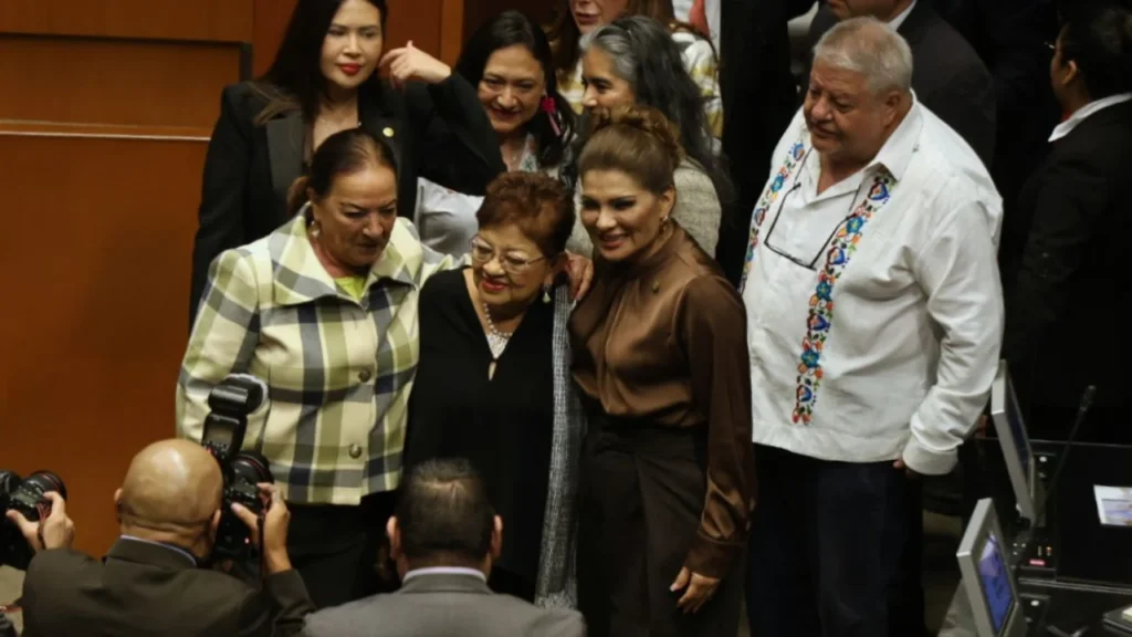 Ernestina Godoy compareció ante el Senado de la República en la búsqueda de convertirse en la titular de la FGR.