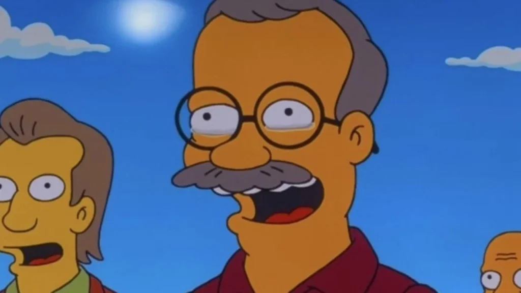 La versión de Los Simpson del actor de doblaje Humberto Vélez.