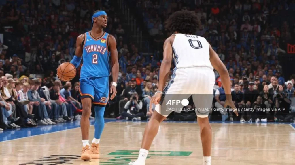  Oklahoma City Thunder jugará contra Los Spurs en Día de Navidad.