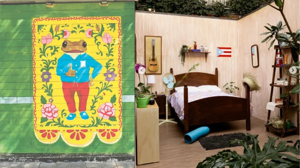 Photowall previo a los conciertos de Bad Bunny.