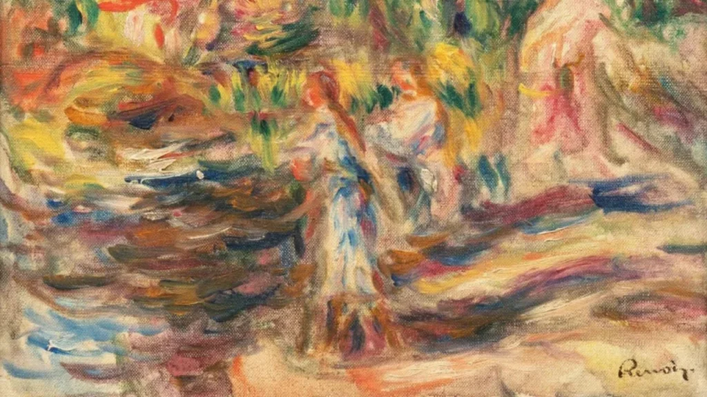 Una pintura de Renoir saqueada de un comerciante de arte judío durante la Segunda Guerra Mundial, antes de ser devuelta más tarde a sus herederos, se vende en una subasta en París por € 230.000
