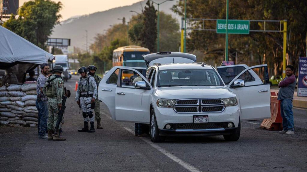 La violencia se hizo presente en Uruapan.