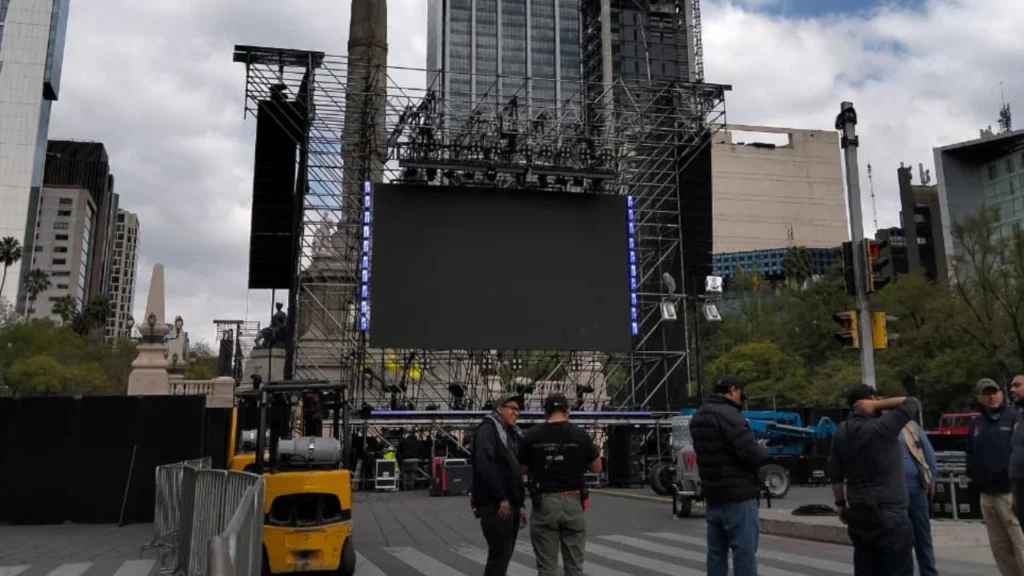 Todo listo en CDMX para recibir el Año Nuevo con megaconcierto