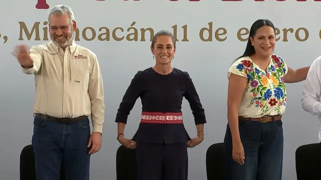 Agradece Alfredo Bedolla a Sheinbaum por creación del Plan Michoacán