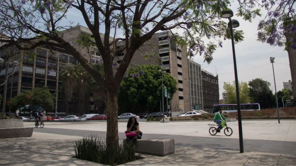 Plaza Tlaxcoaque donde se construirá la nueva Universidad de las Artes en CDMX