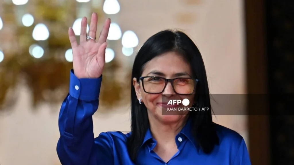 Donald Trump sostiene llamada con Delcy Rodríguez