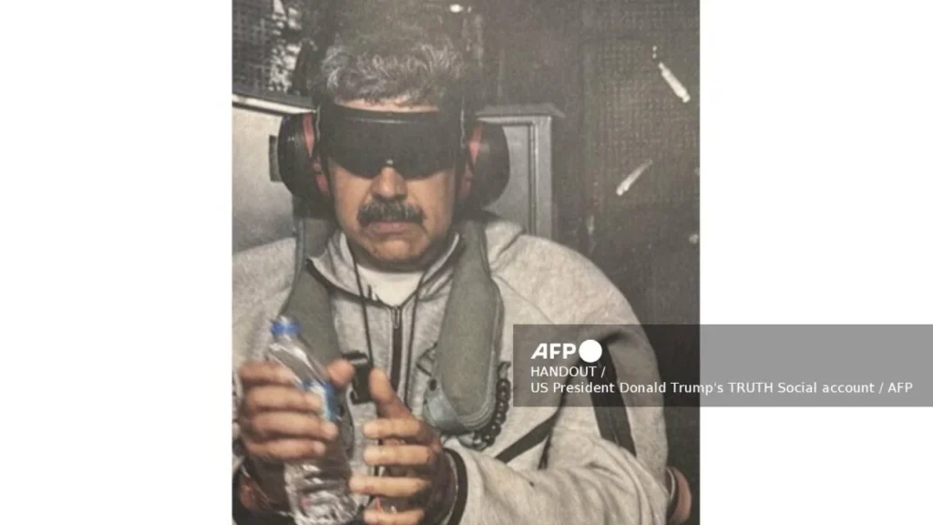 Captura de Nicolás Maduro por parte de fuerzas especiales de Estados Unidos.