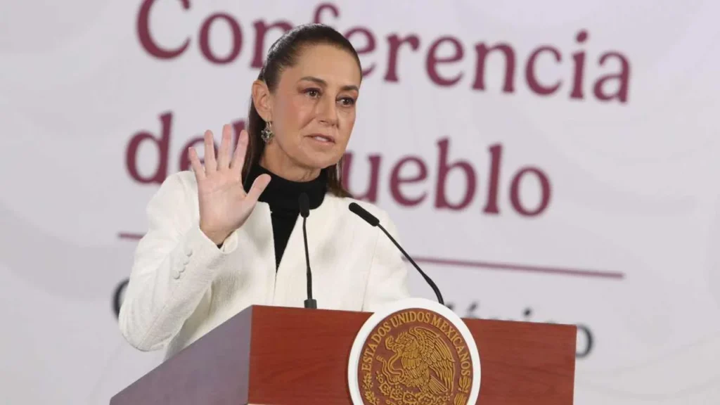 Sheinbaum rechaza las acciones militares de EU en Venezuela, el cual derivó en la captura de Maduro.