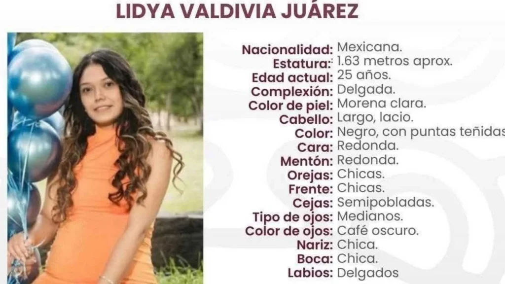 La geolocalización del teléfono de Lidya Valdivia Juárez, la joven embarazada de nueve meses desaparecida, reveló un rastro fuera de Puebla.