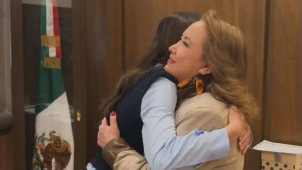 La reunión entre Fátima Bosch y Yasmín Esquivel, se centró en el diálogo sobre los derechos de las mujeres