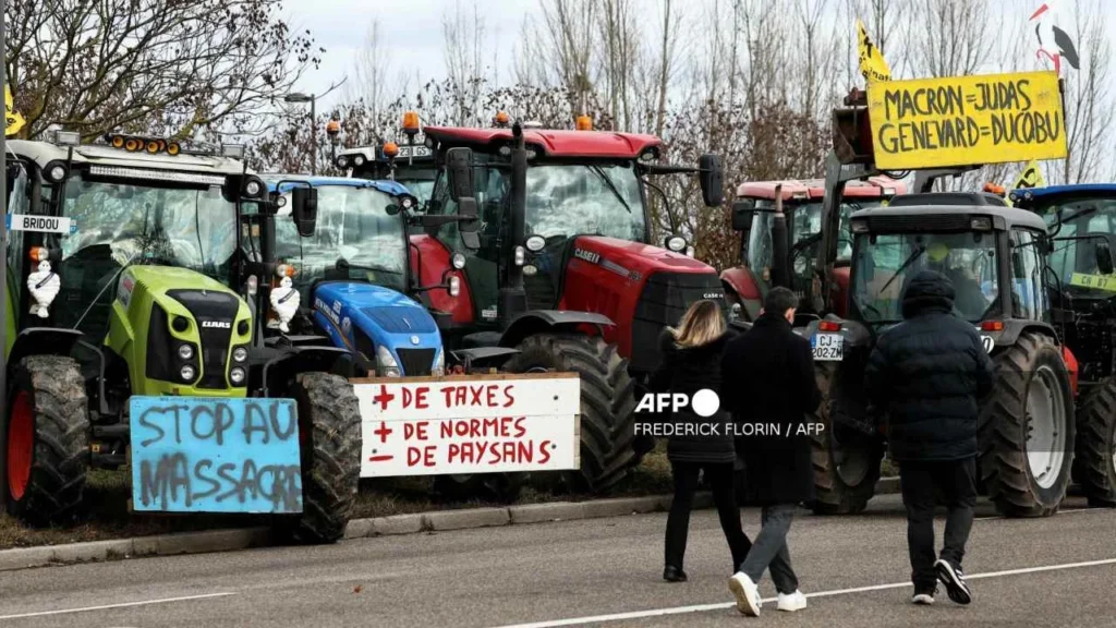 Se mantienen las protestas en Europa por el acuerdo comercial entre el Mercosur y la UE.