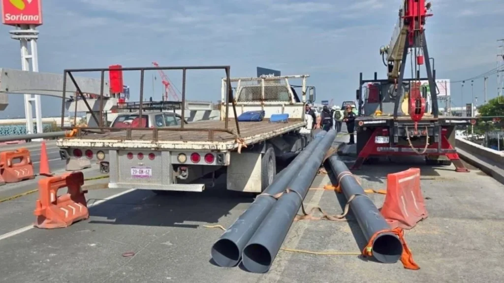 Muere trabajador tras accidentarse en obras de la Línea 6 del Metro en Nuevo León
