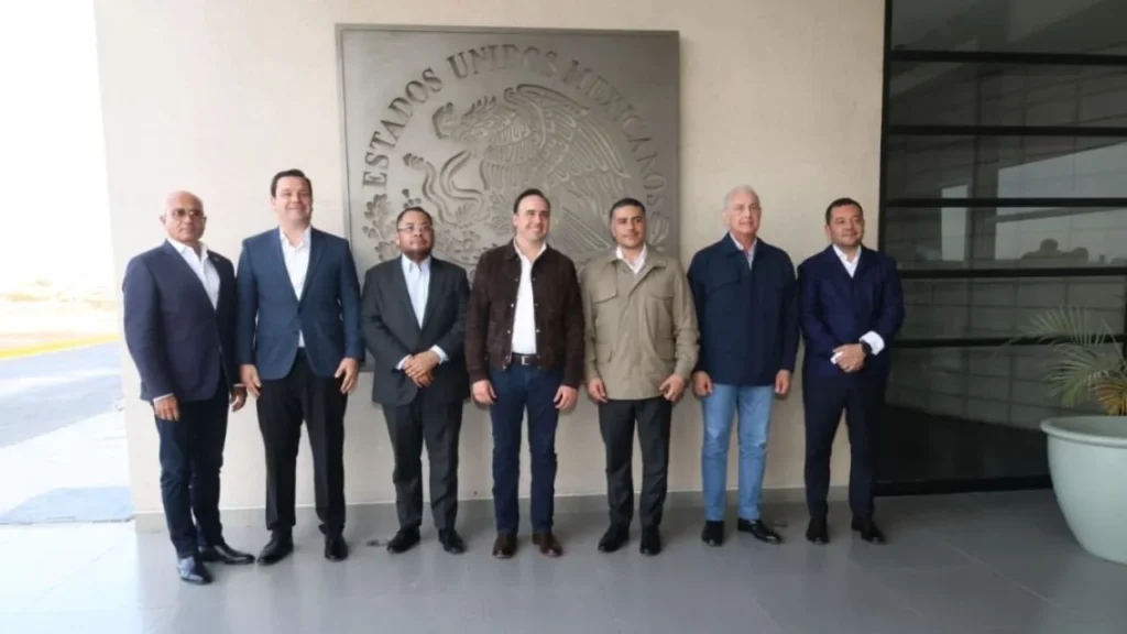 Harfuch sostiene encuentro clave con Manolo Jiménez por seguridad en Coahuila
