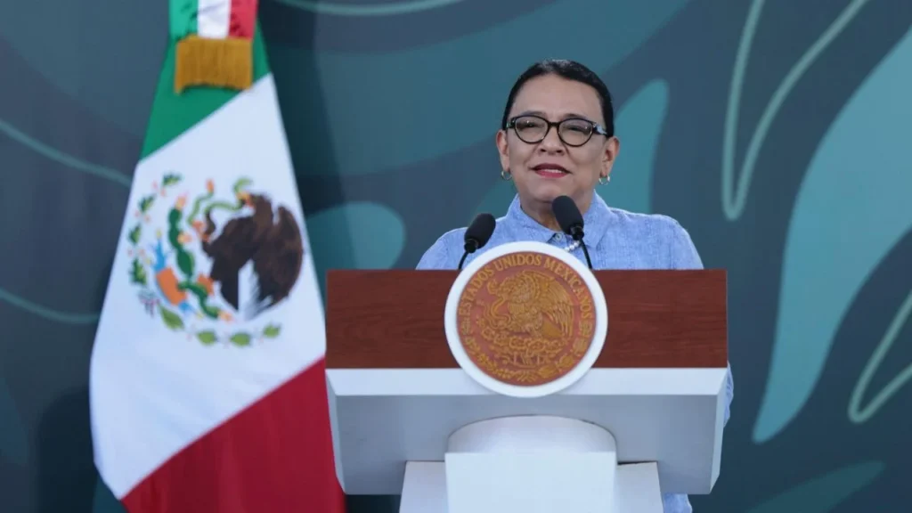 Participación del PVEM y PT en reforma electoral se desarrolla 'excelentemente bien': Rosa Icela Rodríguez