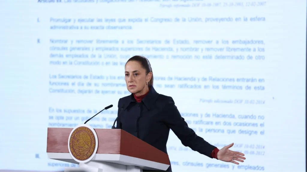 Claudia Sheinbaum habló nuevamente sobre la declaratoria de los cárteles como terroristas y del fentanilo como arma de destrucción.