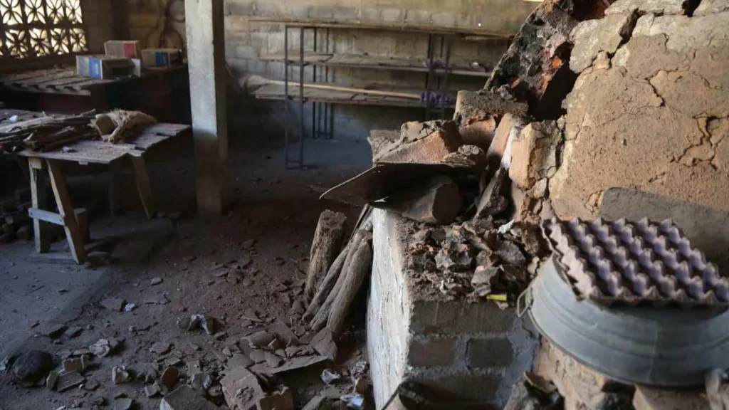 Siguen los daños por el sismo registrado en San Marcos, Guerrero.