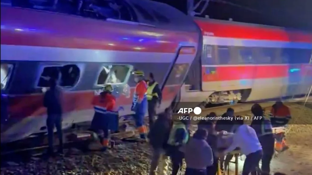 Ante esta tragedia ferroviaria sucedida en España, el gobierno local decretó tres días de luto nacional por el accidente ocurrido en Andalucía.