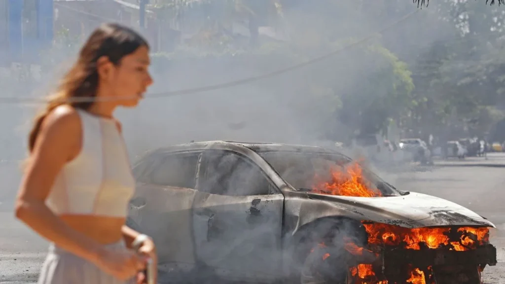 Registran violencia en carreteras de México e incendios y bloqueos en varios estados
