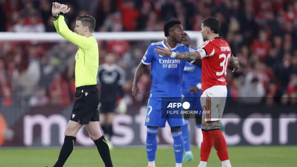 El atacante del Madrid acusó a Gianluca Prestianni de Benfica de haberle realizado insultos racistas.