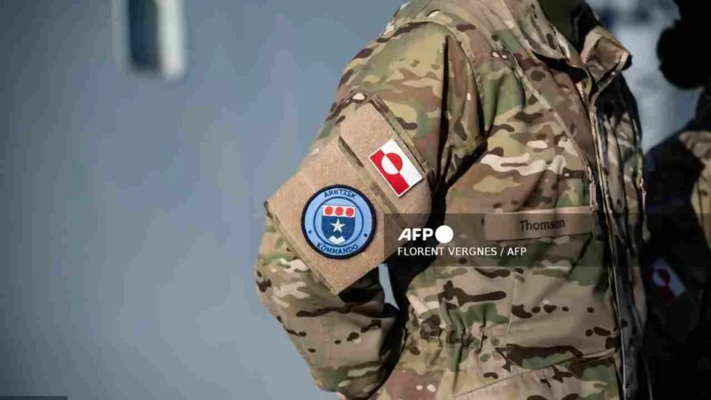 En redes sociales, la entidad militar encargada de resguardar la soberanía danesa dio a conocer la noticia.