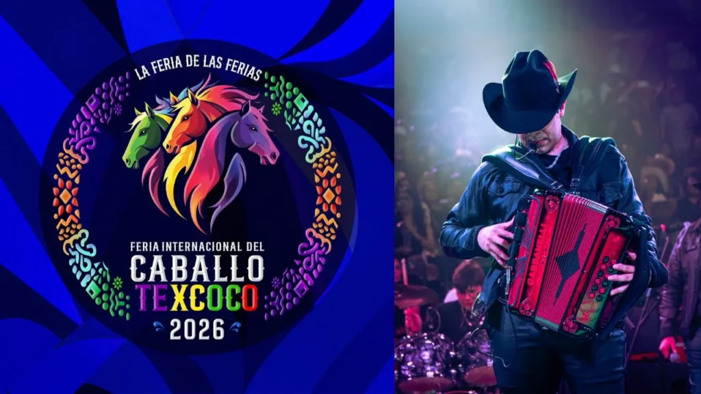 Los organizadores de la Feria del Caballo Texcoco 2026 revelaron el cartel de artistas invitados a esta edición.