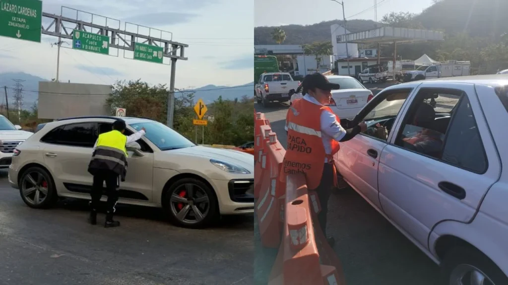 Tras varias horas de bloqueo, manifestantes liberaron la circulación en la Autopista del Sol tras llegar a un acuerdo con las autoridades.