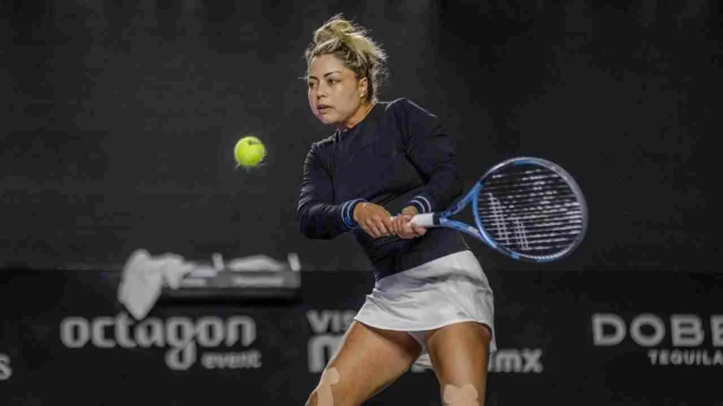 Zarazúa cayó ante la australiana Priscilla Hon.