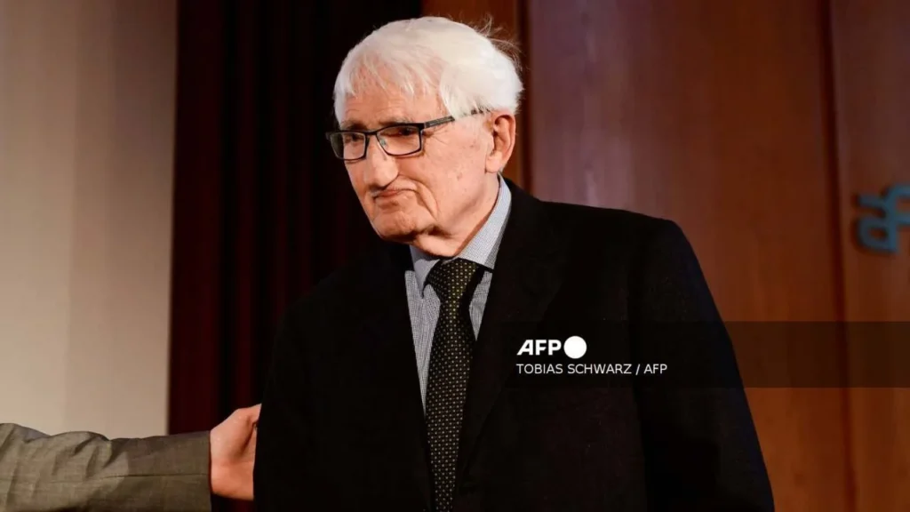 Jürgen Habermas fue el intelectual alemán más influyente de su generación.